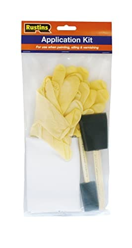 Image of RUSTINS APPACK Application Kit (Gloves, Cloths & Foam Brushes), Mixed