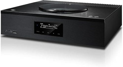 Image of Technics SA-C100EG-K Network CD Receiver with CD Player, DAB+ Radio, USB, Bluetooth & Chromecast Built-In, AirPlay 2, Phono MM, Wi-Fi, Black