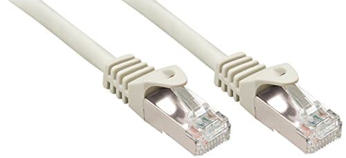 Image of LINDY 48390 0.5m Cat.5e F/UTP Network Cable Grey Pack of 5