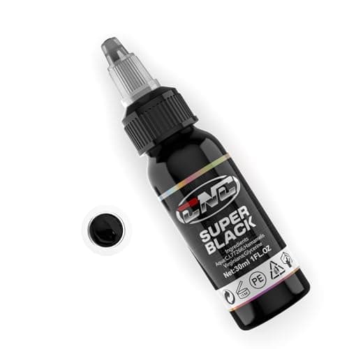 Image of CNC 1oz Tattoo Ink Concentrated Black 30ml Professional Supplies for Liner Outlining Pigment TI6003-30-030