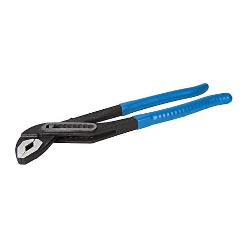 Image of Silverline Slim Jaw Waterpump Pliers Length 400mm - Jaw 100mm (948083)