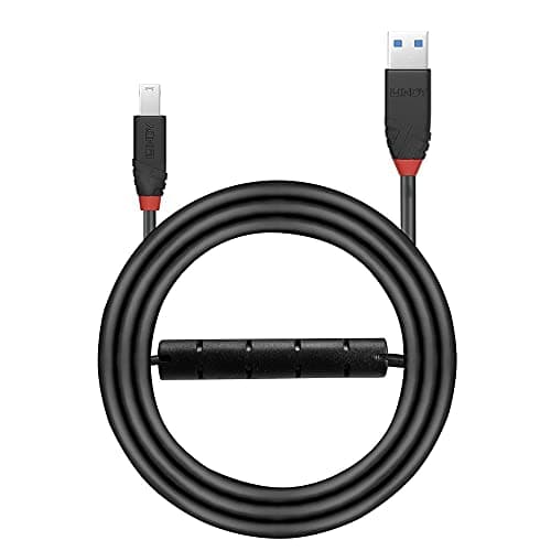 Image of Lindy USB 3.0 Active Cable Slim, Black, 10m