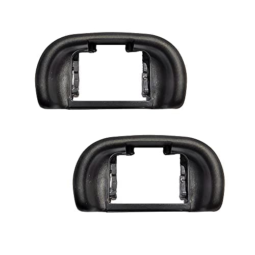 Image of EP-11 Eyecup Eyepiece Viewfinder Compatible for Sony A7RII A7R A7M2 A7 A7II A7III A7S A7SII A58 A65 Camera (2 Pack)