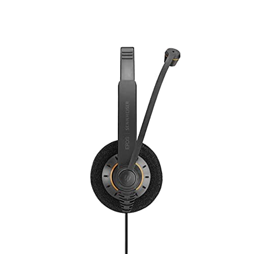 Image of EPOS I SENNHEISER IMPACT SC 30 USB ML - Headset - on-ear - wired - USB - black with orange colour highlights