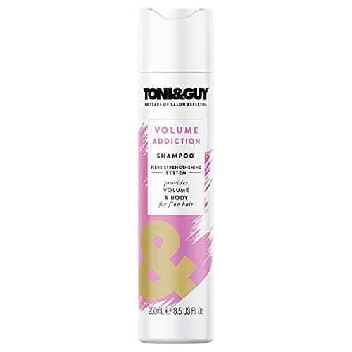 Image of Toni & Guy | Volume Addiction Shampoo for Fine Hair | Perfect for Enhancing Natural Volume, Body and Bounce With a Weightless Feel | Fibre Strengthening System | 250ml