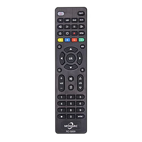 Image of MYHGRC Universal Remote Control for all TVs, players, Bluray, Streaming media players, Soundbar, Cable receivers and all Audio/Video devices - Easy Setup 4 in 1 remote control