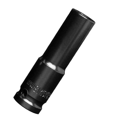 Image of 13MM Impact Socket 1/2 Inch Drive, Deep 6-Point Wheel Nut Socket Set, CR-MO for Easy Car Repair, Mechanical Maintenance, and Home Use (13MM)