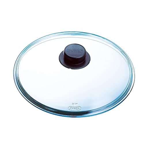 Image of Pyrex 4937278 Glass lid, 28 cm, gray color