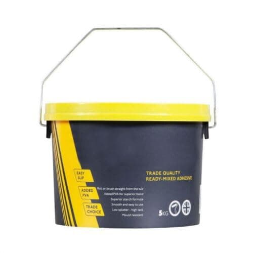 Image of Ready Mixed Wallpaper Paste Adhesive Mix 5kg Added PVA Mould Resistant