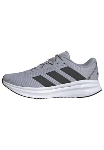 Image of adidas Men's Galaxy 7 Running Shoes, Halo Silver/Carbon/Core Black, 10 UK