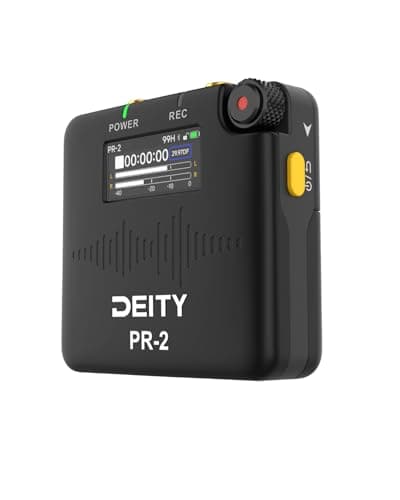 Image of Deity PR-2 Pocket Audio Recorder with Lavalier Microphone, 32-bit Float Recording, Sidus Audio APP Control, Ideal for Interviews, Podcasts, Field Recording & Video Production (Global Version)