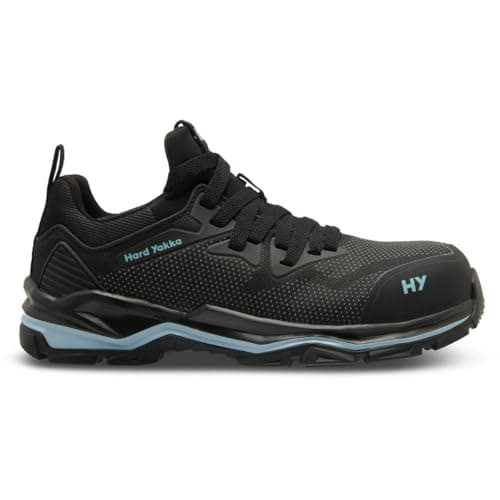 Image of Hard Yakka Icon Safety Trainers Black Blue