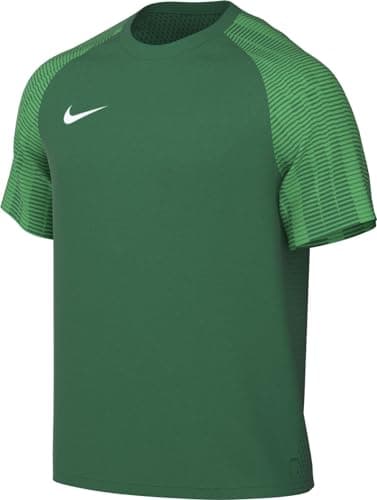 Image of NIKE DH8031-302 M NK DF ACADEMY JSY SS T-Shirt Men's Pine Green/Hyper Verde/White Size S