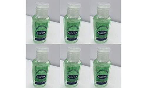 Image of 6 x 50ml Carex Anti Bacterial Hand Gel - (300ml)