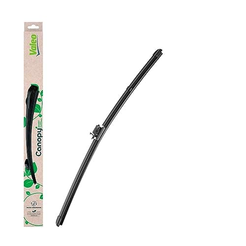 Image of VALEOCanopy Wiper - CAN38 - Flat Wiper Blade Made from Natural And Recycled Materials - Front - Length: 18 inches/450mm - (Wiper Blade 1) - 583938
