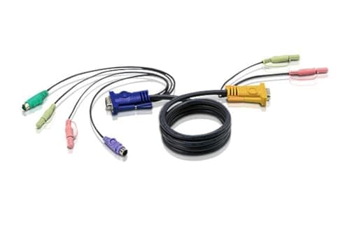 Image of Aten PS/2 KVM 1.8 metres Cable for CS1734A Switch