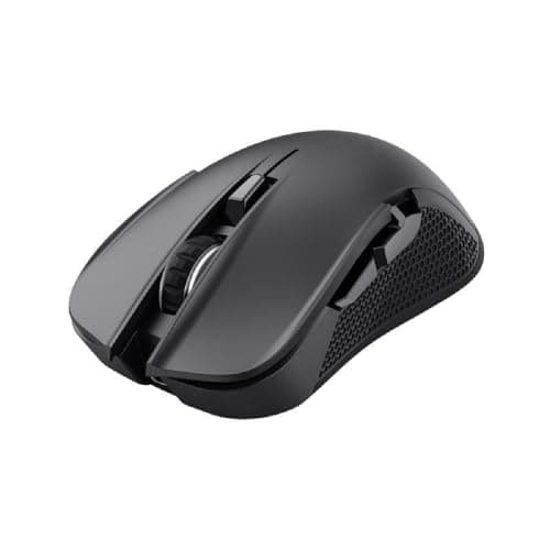 Image of Trust Gaming GXT 923 Ybar Rechargeable Wireless Gaming Mouse, Low Latency 2.4GHz, 50h Battery Life, 200-7200 DPI, 69% Recycled Plastics, Programmable RGB Mouse for Computer, PC, Laptop – Black