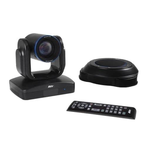 Image of Aver VC520+ Video Conferencing Camera & Speakerphone – FullHD PTZ Camera, 18x Total Zoom, Low Light Capable, Full duplex microphone array, Daisy Chain Support, Touch Controls, Remote Control (Renewed)