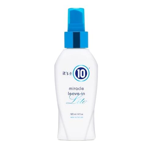 Image of It’s a 10 Haircare - Miracle Leave-in Lite Conditioner, Ultra-Light Formula, Detangler Adds Shine, Natural Ingredients, 120ml