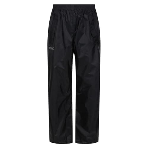 Image of Regatta Professional Kids' Stormbreak Waterproof Overtrousers Black