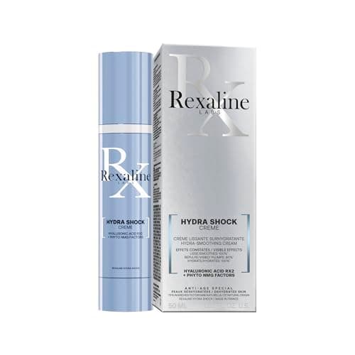 Image of Rexaline - Hydra-Dose - Hyper-Hydrating Rejuvenating Cream - Anti wrinkle cream with Hyaluronic Acid - Anti aging facial care - Day and night cream - Face moisturizer - Cruelty free - 50ml, 700121