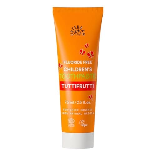 Image of Urtekram Toothpaste - Trutti Frutti - Childrens - Vegan, Organic, Natural Origin, 75 ml