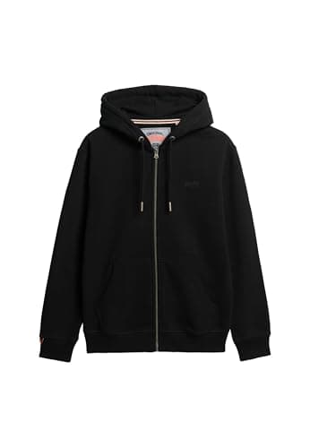 Image of Superdry Essential Logo Zip Hooded Sweat Jacket Men - M