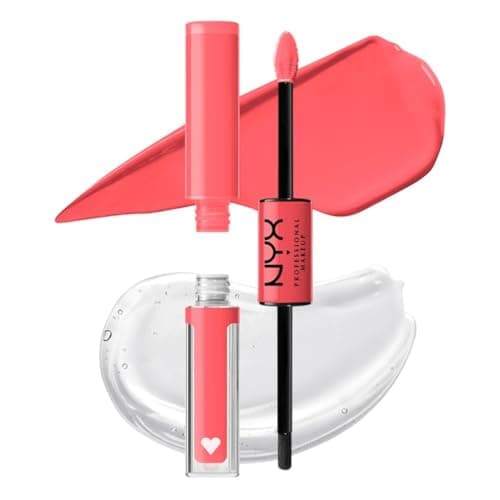 Image of NYX Professional Makeup Lip Gloss, High Pigment, Long Lasting Lip Shine, No Transfer, Shine Loud, Glass Shine, Upto 16H Wear, Vegan Formula, Shade: 01 Born To Hustle