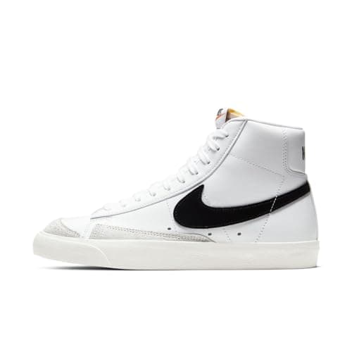 Image of NIKE Blazer Mid '77 Basketball Shoe White/Black-Sail 7