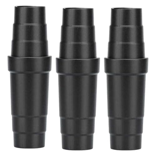 Image of Aoyfuwell 3 Pcs Dust Extractor Hose Adaptor, Vacuum Cleaner Hose Adapter, Universal Vacuum Adapter for 31.5-45mm Power Tool Dust Extraction Hoses Adaptor, for Table Saw Circular Saw Eccentric Grinder