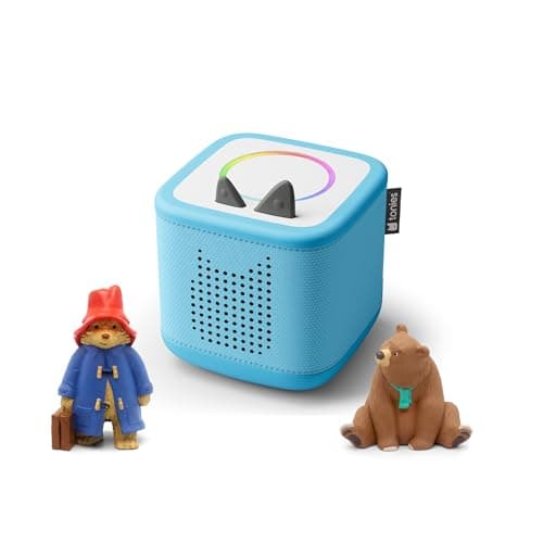 Image of Toniebox 2 Audio Player Storytime Bundle for Kids 3+ with We’re Going on a Bear Hunt and Paddington Bear - Sky Blue