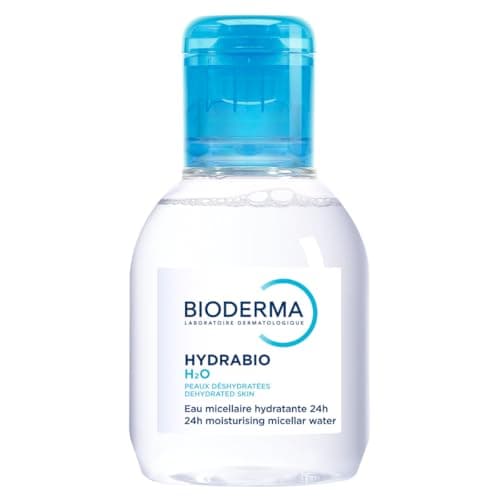 Image of Bioderma Hydrabio H2O - Cleansing & Moisturising Micellar Water for Dehydrated Skin, Gentle Cleanser to Remove Impurities & Make Up Remover for Face & Eyes, 100ml