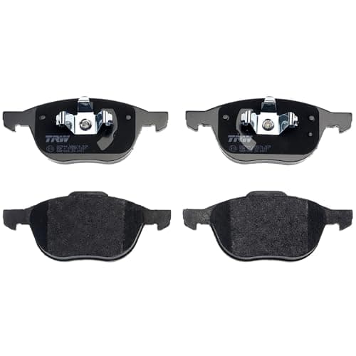 Image of TRW GDB1583 Brake Pad Set of 4 for Ford Focus III 2010 - Front Axle and other vehicles