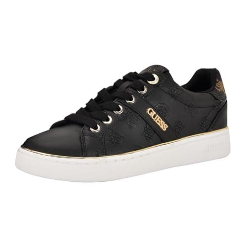 Image of Guess Womens Britz, Black Logo 001, 6 UK