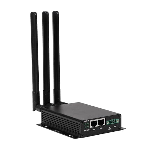 Image of GL-X300B (Collie) 4G LTE VPN Industrial Wireless Gateway, External Full-Band 4G Antennas, Hardware Watchdog, at Command, DNS Encryption, 2.4GHz ONLY (RS485)