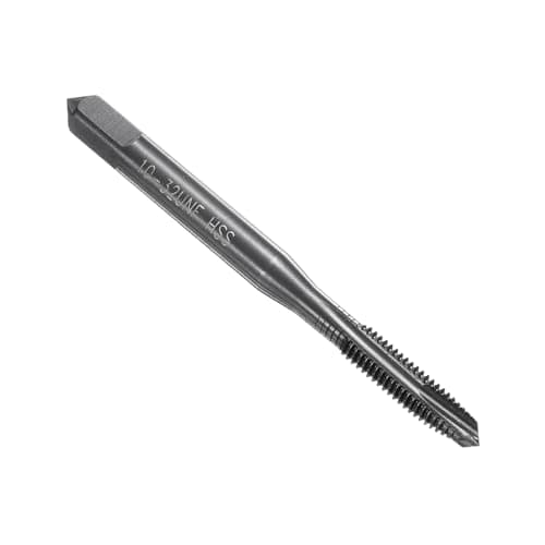 Image of sourcing map Spiral Point Thread Tap 10-32 UNF 2B, Nitride Coated Machine Screw Tap Tapping Bit Threading Repair Tool, M2 High-Speed Steel (HSS)