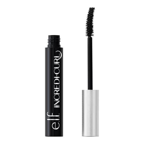 Image of e.l.f. Incredi-Curl Mascara, Volumising Mascara For A Bold, Lasting, Lifted Curl, Smudge-Resistant Formula, Vegan & Cruelty-Free, Pitch Black