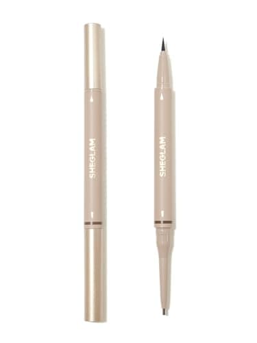Image of SHEGLAM Dual-Sided Eyebrow Pencils Cream Waterproof Long Lasting Eye brow Pen Makeup - Taupe