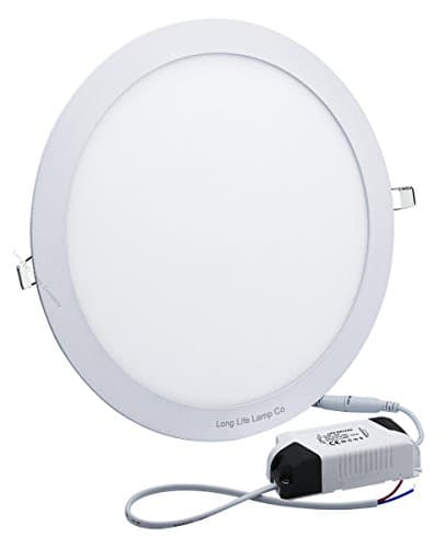 Image of 24w LED Round Recessed Ceiling Panel Down Light Flat Slim Lamp Cool White 6500K 300mm x 300mm