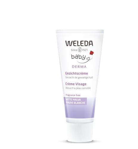 Image of Baby Crema Viso alla Malva Bianca, per arrossamenti ed eczemi - Weleda - 50 ml