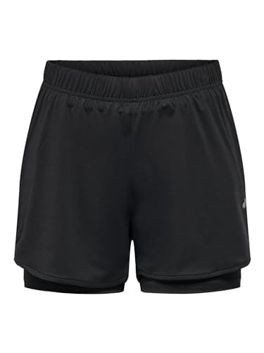 Image of ONLY Play Women's Training Shorts Loose Fit, Black, M