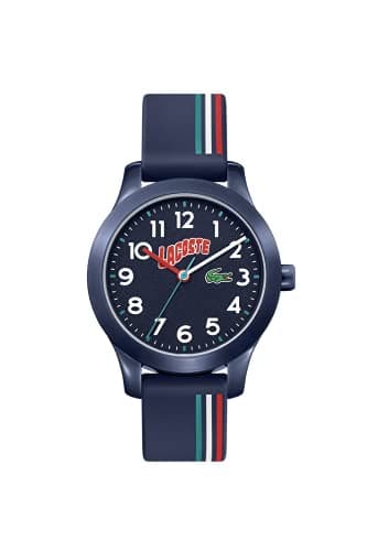 Image of Lacoste Analogue Quartz Watch for Kids LACOSTE.12.12 Kids Collection with Blue Silicone Bracelet - 2030028