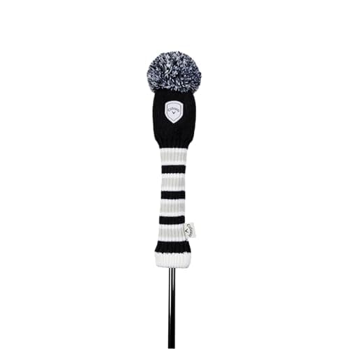 Image of Callaway Golf Pom Pom Headcovers 2025, Hybrid, Black