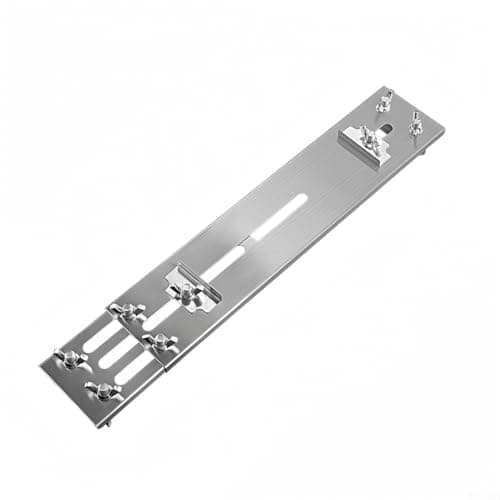 Image of Sharpening Stone Holder in Stainless Steel, Adjustable for Sink Width from 32cm to 42cm, Supports Continuous Water Flow Sharpening for Various Sizes