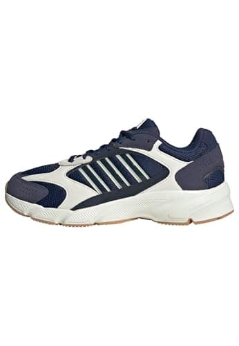 Image of adidas Men's CRAZYCHAOS 2000 Shoes, Dark Blue/Aurora Ink/Off White, 9 UK