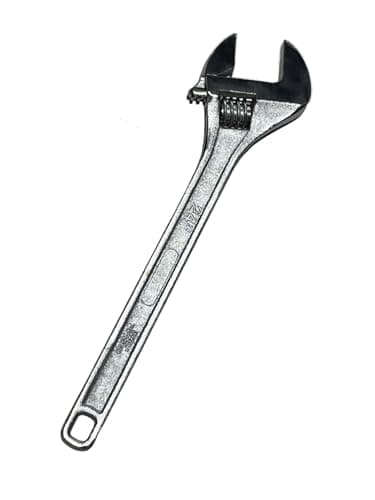 Image of Satargo 24-Inch Adjustable Spanner, Heavy Duty Extra Large Monkey Wrench, 600mm Length, 64mm Max Jaw
