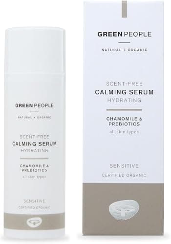 Image of Green People Scent Free Face & Neck Serum - Suitable for Sensitive Skin - Organic, Cruelty Free & Vegan, 50ml