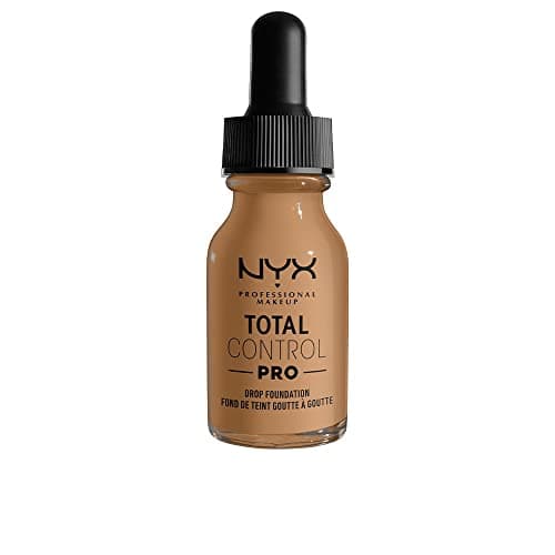 Image of NYX Professional Makeup Total Control Pro Drop Foundation, Precise Dosage, Customised and Buildable Coverage, Vegan Formula, True-to-Skin Finish, 13 ml, Shade: Golden