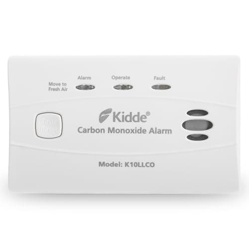 Image of Kidde 10LLCO Ten Year Life Carbon Monoxide Alarm with Sealed Longlife Battery