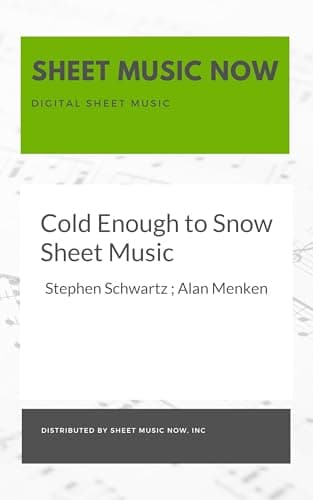 Image of Cold Enough to Snow Sheet Music